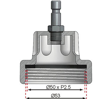 Adaptador N&ordm; 6 para BGS 8027, 8098