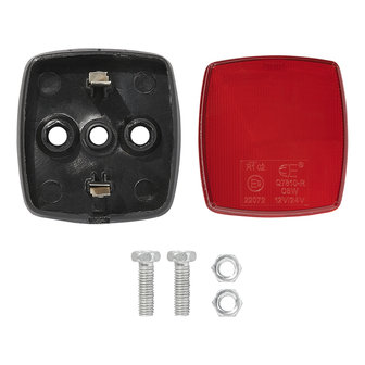 Lampara de senalizacion roja 65x60mm PM