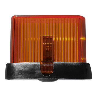 Luz de posicion lateral naranja 65x60mm PM