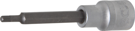 1/2 punta de vaso spline (XZN) 100 mm de largo M5