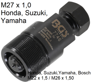 Extractor del volante M27 x 1,0 mm para Honda, Suzuki, Yamaha