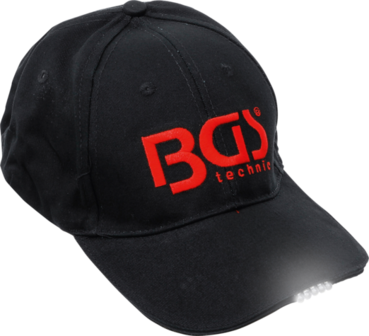 Gorra de beisbol BGS con luz LED