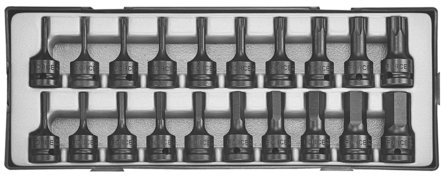 M&oacute;dulo 20 dados de impacto y hexagonales de 1/2 Torx