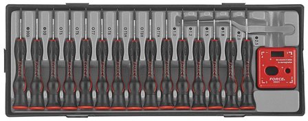 Juego de destornilladores Precision 17 piezas