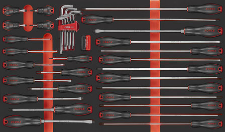 Juego de destornilladores de espuma 37 piezas