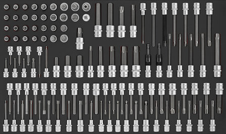 Foam Bit Dots Combination Kit 114 piezas