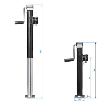Pata de apoyo extensible para trabajo pesado SH57 2000