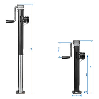 Pata de apoyo extensible para trabajo pesado SH57 5000