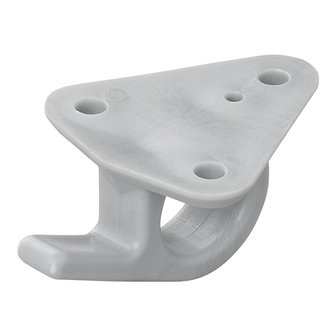 Garfio para cuerda de plastico con ojal 48x45mm x5 stuks