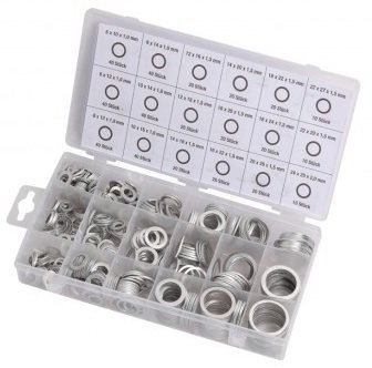 Aluminium Ringen Assortiment 450-delig