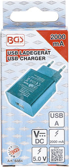 Cargador universal USB 2 A