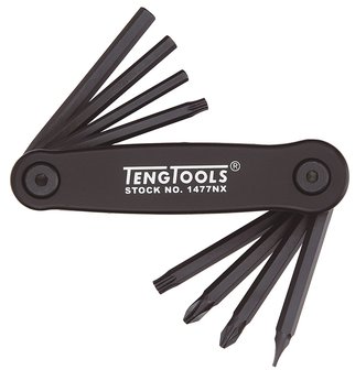 Juego de llaves Torx 8-dlg