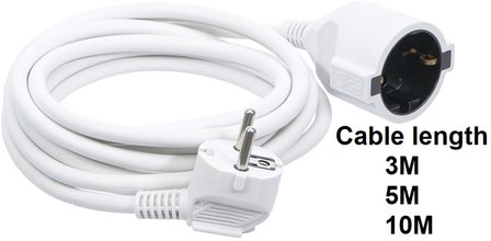 Cable de extension 3 x 1,5 mm&sup2; IP 20