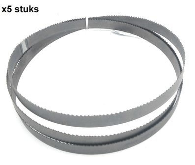 Hojas de sierra de cinta matriz bimetal -13x0.65-1638mm, Tpi 10-14 x5 piezas