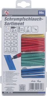 Shrink Tube Assortment color 99 pzs.