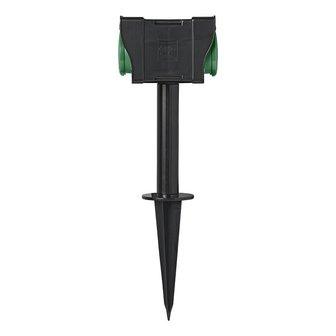 Estaca de jardin Schuko de 4 vias 2M 3x2 5 mm&sup2;