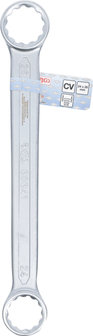 Llave de estrella doble extra plana 24 x 26 mm