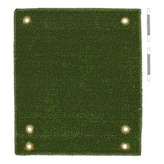 Alfombra de cesped para escalones