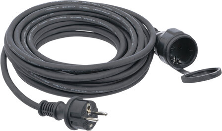 Cable alargador 20 m 3 x 1,5 mm&sup2; IP 44