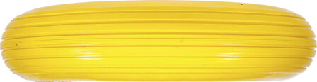Rueda de la PU para la carretilla, amarillo, 400 mm