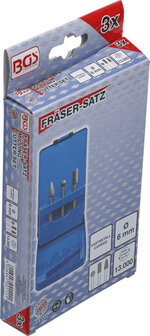 Juego de fresas 3 piezas