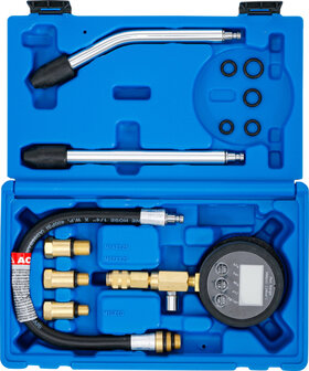 Tester de compresi&oacute;n digital para motores de gasolina