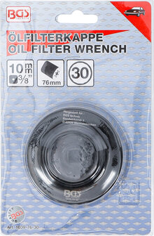 Llave de filtros de aceite 30 caras &Oslash; 76 mm para Ford Motorkraft