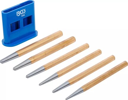 Juego de granetes 6 piezas