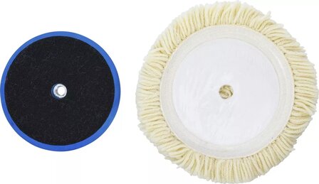 Juego de campanas de pulir &Oslash; 180 mm 2 piezas