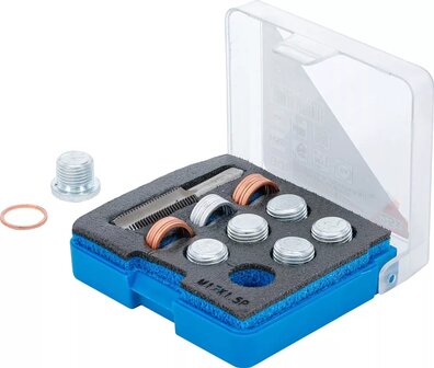 Juego de reparacion para el tapon del carter M17 x 1,5 mm