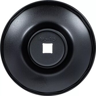 Llave de filtros de aceite 15 caras diametro 95 mm