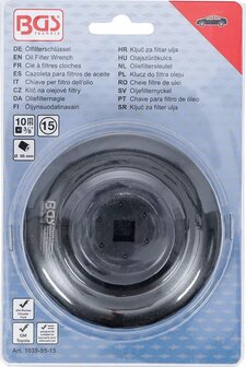 Llave de filtros de aceite 15 caras diametro 95 mm