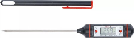 Termometro digital con sonda de acero inoxidable