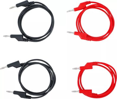 Cables de prueba para multimetro 4 mm