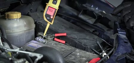 Comprobador de tension / Tester multifuncion con pantalla y 8 funciones