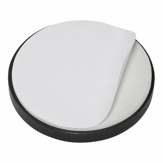 Reflector rojo autoadhesivo de 58 mm con placa base