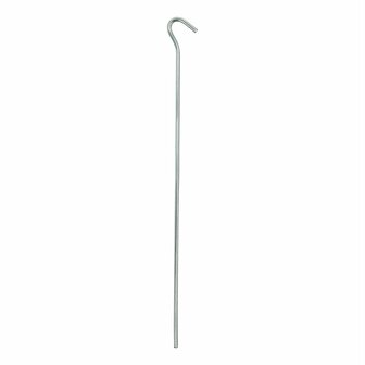 Estaca de tienda de 30 cm de metal con ojo abierto