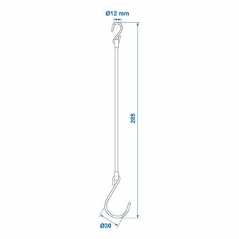 Cadena de seguridad de PVC