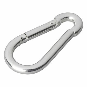 Mosqueton de metal 6x60mm x10 pieces