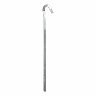 Clavija de roca cuadrada de metal de 22 cm