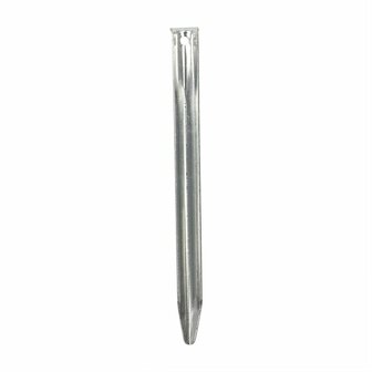 Estaca de tienda de aluminio de 22 cm y media cana