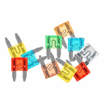 Fusibles mini de cuchilla surtidos x10 unidades