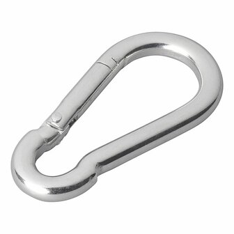 Mosqueton de metal 8x80mm x10 pieces