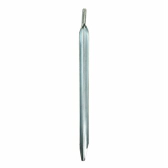 Estaca de tienda de metal de 30 cm con gancho