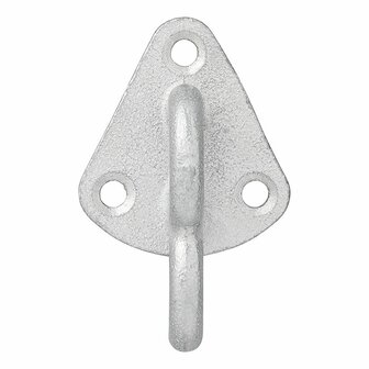 Gancho de cuerda de metal con ojo 70 x 45 mm