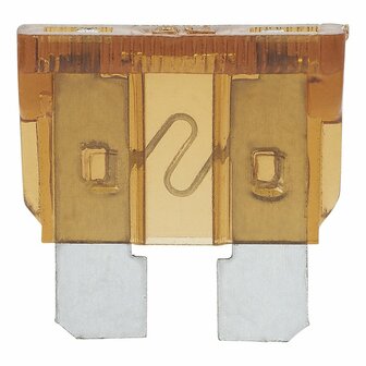 Fusibles de cuchilla marron estandar de 7 5 A  6 piezas