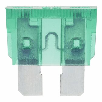 Fusibles de cuchilla verde estandar de 30 A  6 piezas