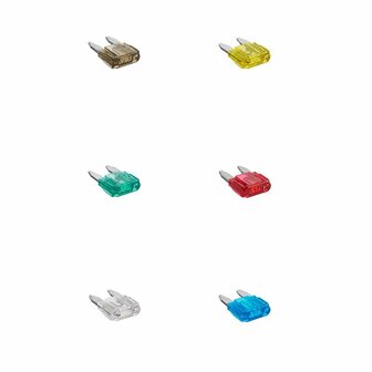 Mini fusibles de cuchilla surtidos 6 piezas