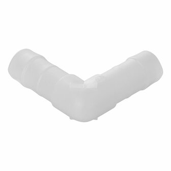 Conector de manguera en angulo de 12 mm por pieza