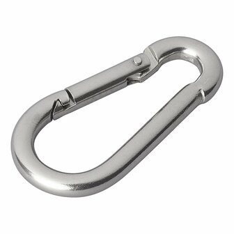 Mosqueton de acero inoxidable 5x50mm x10 pieces